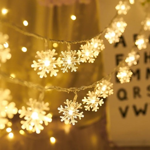 Zdjęcie oferty: Oświetlenie świąteczne Gwiazdki baterie złote