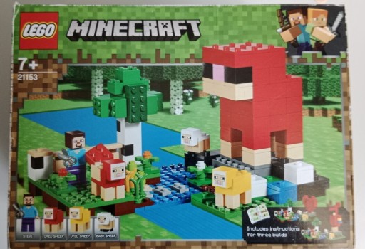 Zdjęcie oferty: LEGO Minecraft 21153 - hodowla owiec 