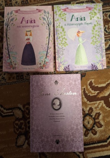 Zdjęcie oferty: Ania z Zielonego Wzgórza, plus gratis Jane Austin.
