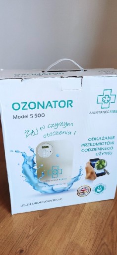Zdjęcie oferty: Ozonator nowy Assistance Fresh Model S 500