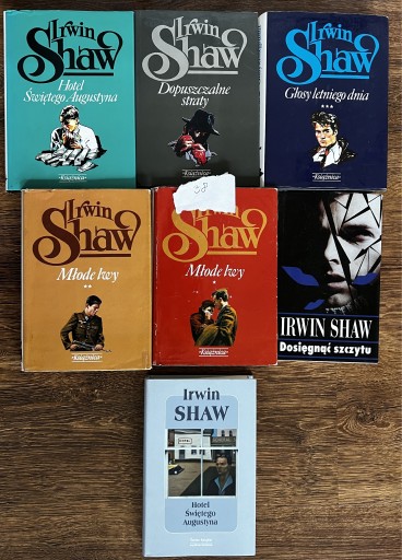 Zdjęcie oferty: Irwin Shaw- pakiet 5 książek
