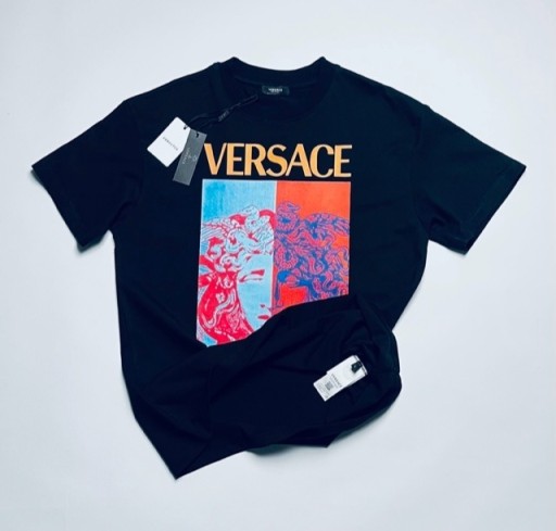 Zdjęcie oferty:  T shirt Versace Milanoczarny M 
