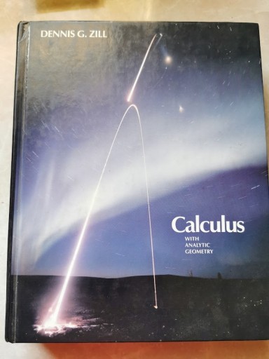 Zdjęcie oferty: Calculus with analytic geometry - Dennis G. Zill