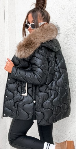 Zdjęcie oferty: Pikowana kurtka zimowa roz XL 