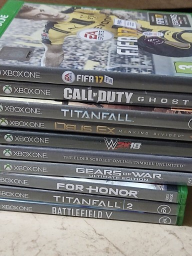 Zdjęcie oferty: Xbox one zestaw gier gry płyty xone 