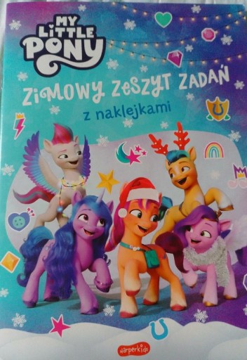 Zdjęcie oferty: My little pony. Zimowy zeszyt zadań.