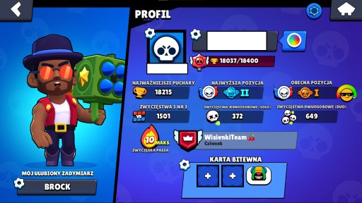 Zdjęcie oferty: Konto Brawl Stars 18k | 57 Postaci | 79 Skinów