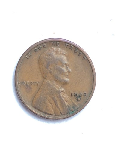 Zdjęcie oferty: USA 1 cent Lincoln Head 1928 S