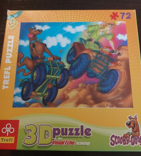 Zdjęcie oferty: Puzzle 3D Scooby-Doo 72 el. 
