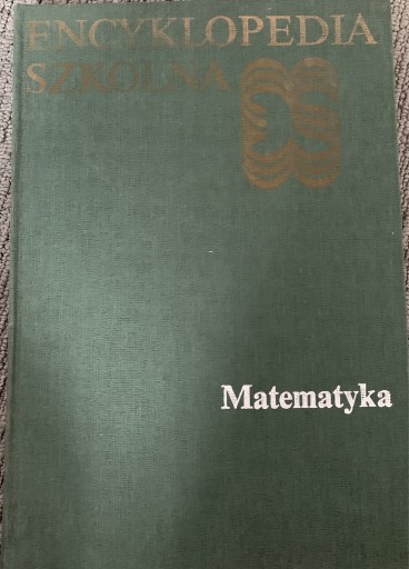 Zdjęcie oferty: Encyklopedia szkolna Matematyka