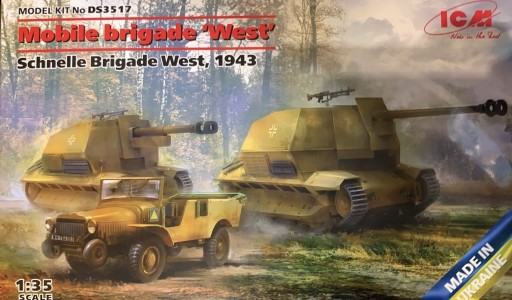 Zdjęcie oferty: ICM DS3517 Mobile Brigade West,1943