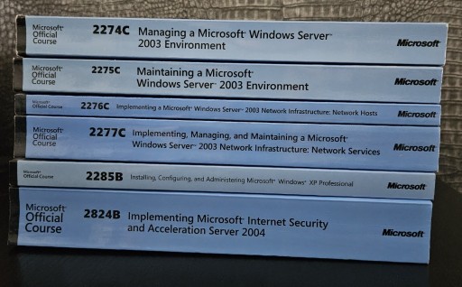 Zdjęcie oferty: Microsoft Windows Server 2003 Official Course