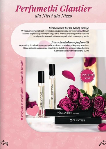 Zdjęcie oferty: Perfumetki Glantier 