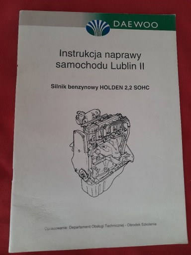 Zdjęcie oferty: Naprawa samochodu Lublin II Silnik HOLDEN 2,2 SOHC