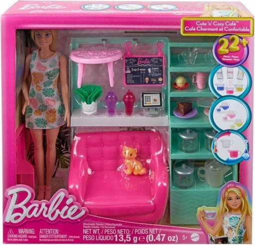 Zdjęcie oferty: Barbie Relaks w kafejce HKT94