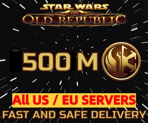 Zdjęcie oferty: Star Wars The Old Republic SWTOR 500MLN Credits