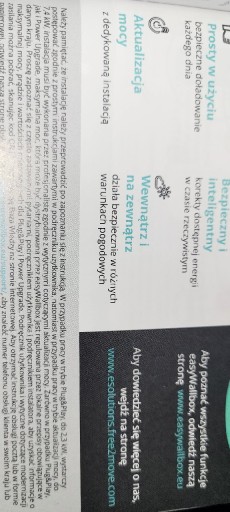 Zdjęcie oferty: Wallbox easyWallbox  2,3 kW