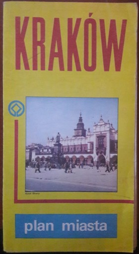 Zdjęcie oferty: Kraków plan miasta 1980