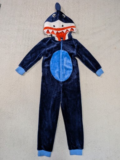 Zdjęcie oferty: Kostium przebranie strój rekina Baby Shark piżama Boys Fun 104 110 jak nowy