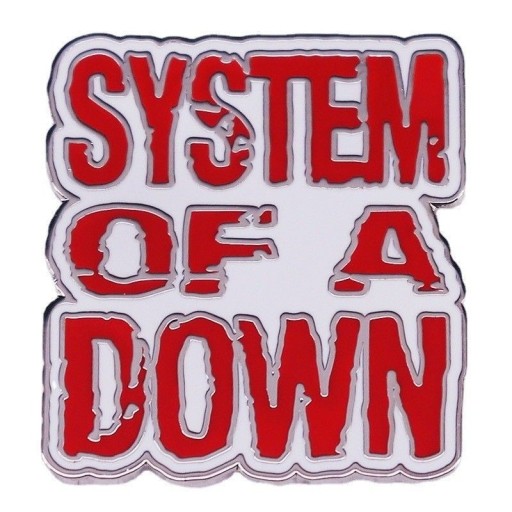 Zdjęcie oferty: przypinka metalowa System Of A Down SOAD