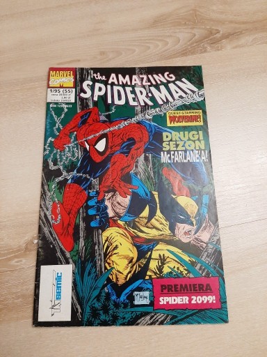 Zdjęcie oferty: The Amazing Spider-man 1/95 TM-Semic nr145
