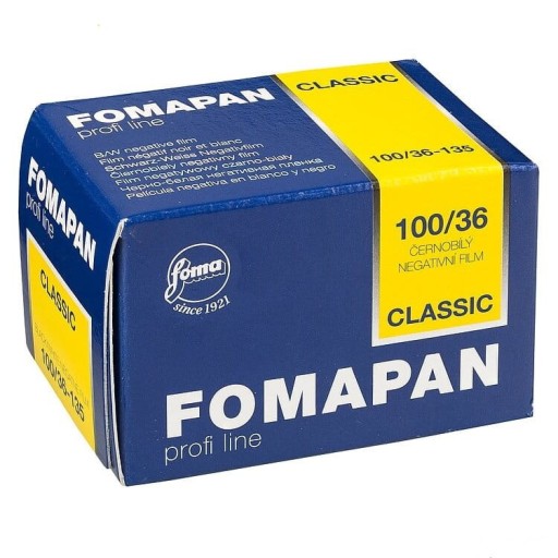 Zdjęcie oferty: Film FOMAPAN Classic 100/36 negatyw czarno-biały