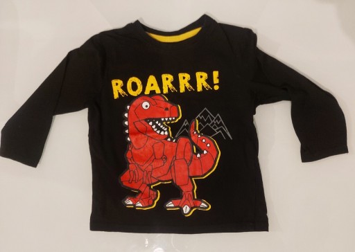 Zdjęcie oferty: Koszulka Little Kids r 98 2-3 l Bawełna Dinozaur