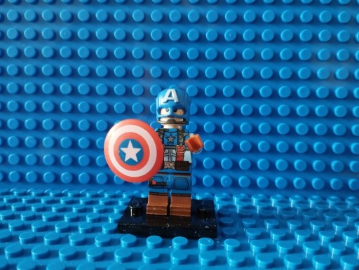 Zdjęcie oferty: Minifigurka kompatybilna z Lego Kapitan Ameryka 