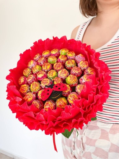 Zdjęcie oferty: Duży kwiatek z lizakami Chupa-Chups