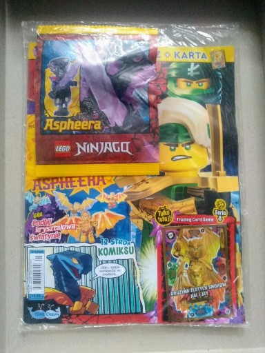 Zdjęcie oferty: Gazetka LEGO Ninjago z figurka 