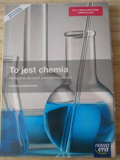 Zdjęcie oferty: Podręcznik To jest chemia.