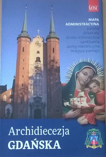 Zdjęcie oferty: Archidiecezja Gdańska Mapa Archidiecezji Gdańskiej
