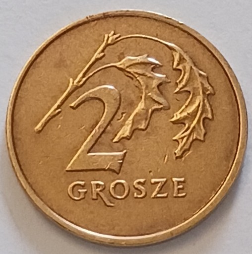 Zdjęcie oferty: 2 gr grosze 1990 r.  