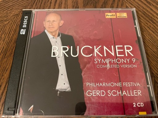 Zdjęcie oferty: Bruckner - Symphony No. 9 (Completed) Schaller 2CD