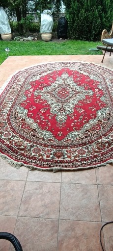 Zdjęcie oferty: dywan z Kowar elipsa, wełna lata 80-te