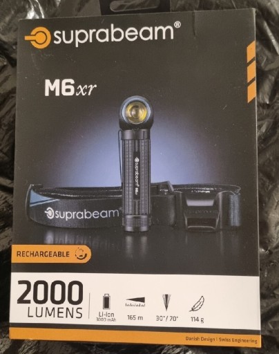 Zdjęcie oferty: Latarka Suprabeam M6xr LED 2000 lm