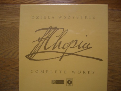 Zdjęcie oferty: Fryderyk Chopin, Dzieła Wszystkie, Complete works, 20 CD