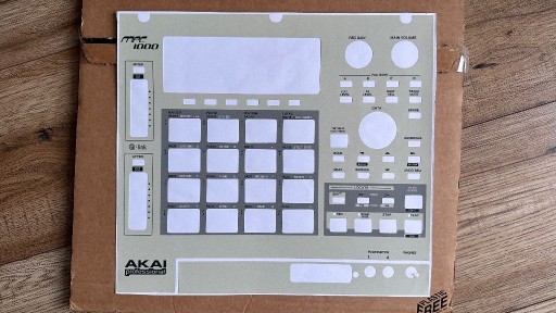 Zdjęcie oferty:  Solidny Retro Skin AKAI MPC 1000 Classic