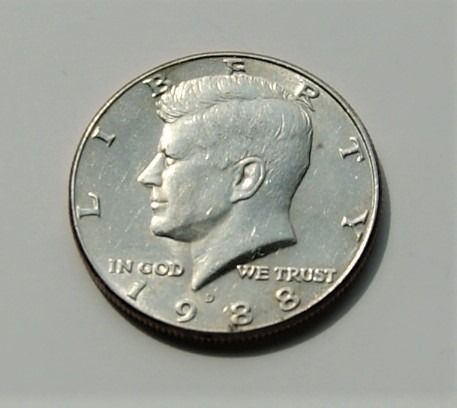 Zdjęcie oferty: 1/2 dolar 1988 D half dollar Kennedy Stan!!!