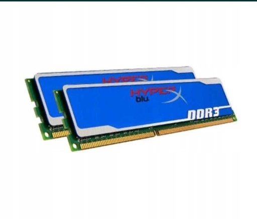 Zdjęcie oferty: Pamięć Kingston DDR3, 2x2GB (4GB) 1600MHz, CL9 