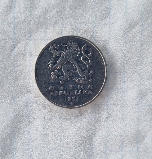 Zdjęcie oferty: Czechy 5 koron rok 1993