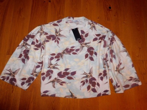Zdjęcie oferty: Nowa bluza z polaru, ptaki, MANGO roz S