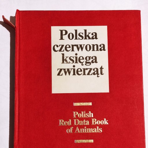 Zdjęcie oferty: Polska czerwona księga zwierząt.