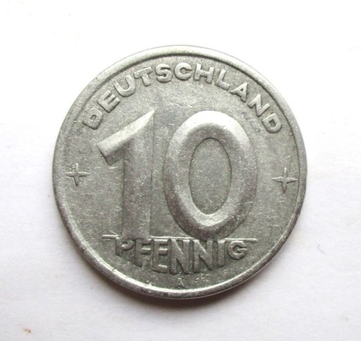 Zdjęcie oferty: 10 Fenigów 1948 r.  A. Niemcy