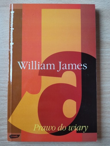 Zdjęcie oferty: Prawo do wiary - William James