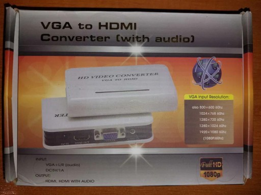 Zdjęcie oferty: Konwerter z VGA do HDMI
