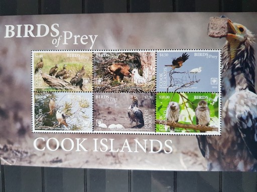 Zdjęcie oferty: Wyspy Cooka(Ptaki)**-arkusz