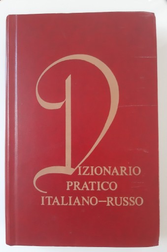 Zdjęcie oferty: Praktyczny słownik włosko - rosyjski z przypisami