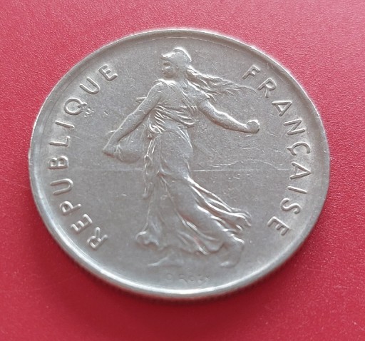 Zdjęcie oferty: Francja 5 franków 1971 r.