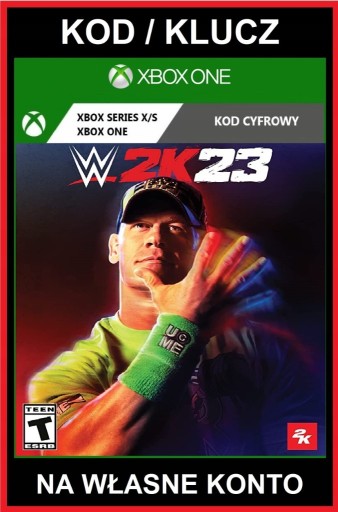 Zdjęcie oferty: WWE 2K23 XBOX ONE , S , X KOD KLUCZ